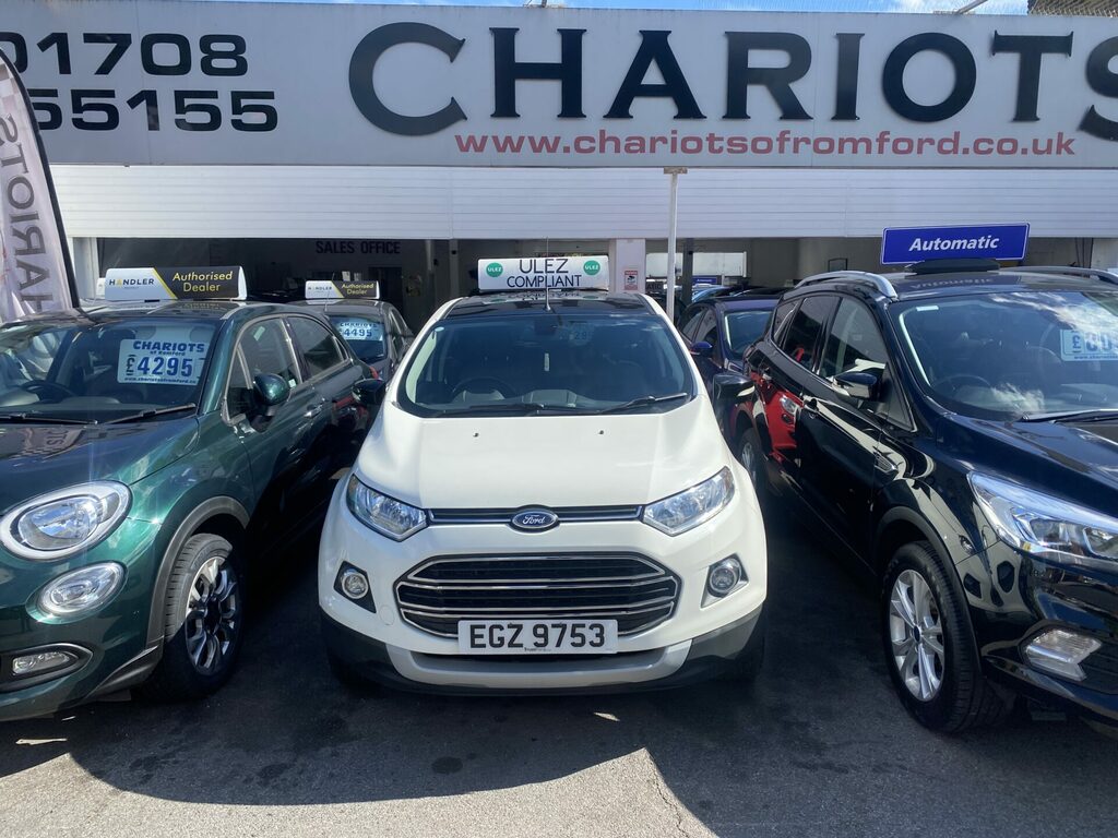 Ford Ecosport 1.0T Ecoboost Titanium EGZ9753 White #2