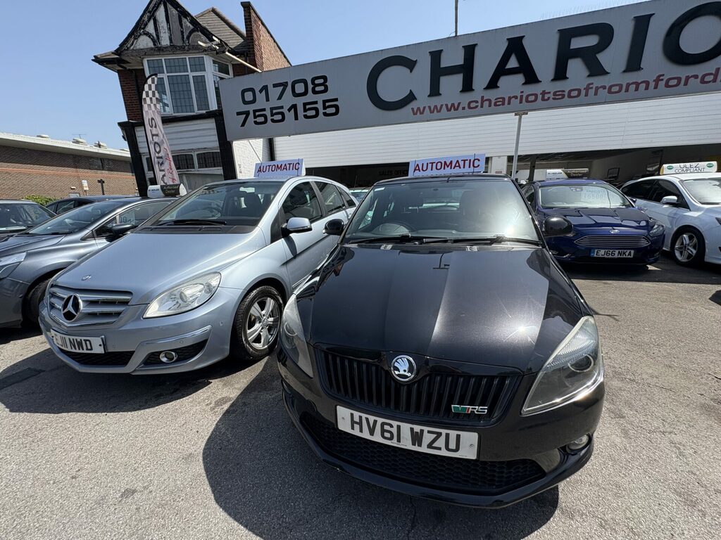 Skoda Fabia 1.4 Tsi Vrs S2000 Dsg Black #3