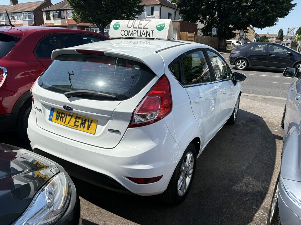 Ford Fiesta 1.0T Ecoboost Zetec WR17EMV White #5