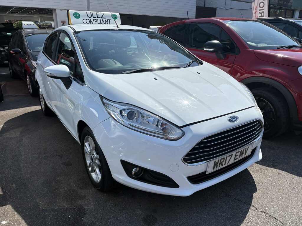 Ford Fiesta 1.0T Ecoboost Zetec WR17EMV White #4