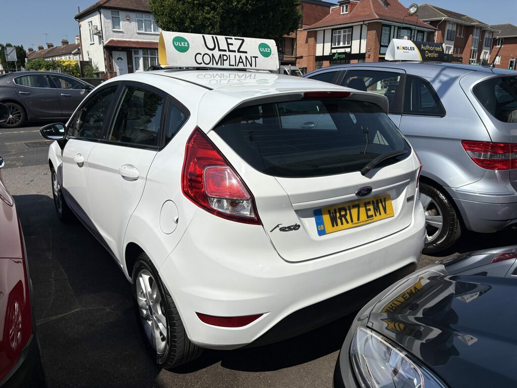Ford Fiesta 1.0T Ecoboost Zetec WR17EMV White #6
