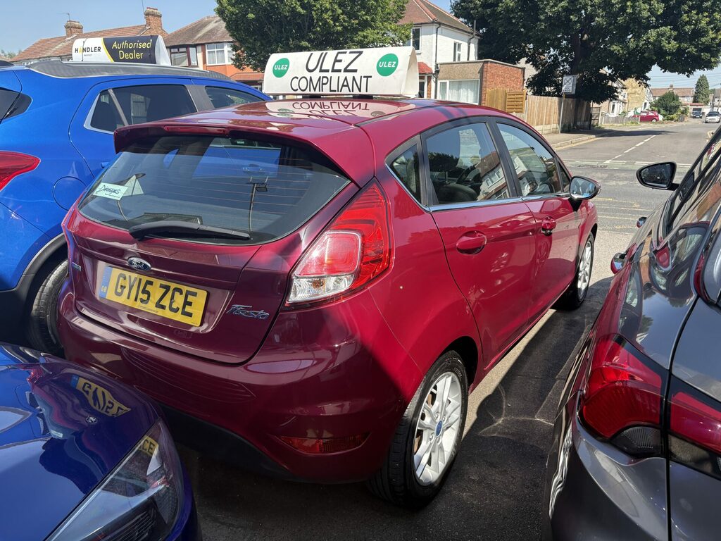 Ford Fiesta 1.0T Ecoboost Zetec Red #4