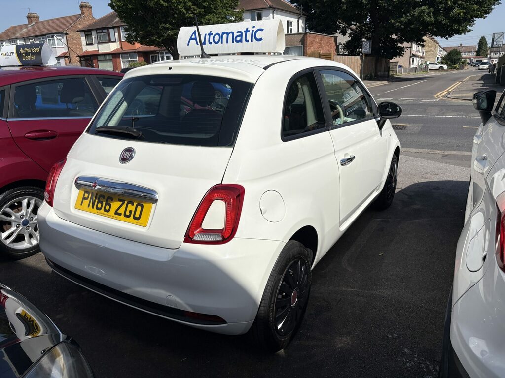 Fiat 500 1.2 Pop Dualogic White #4