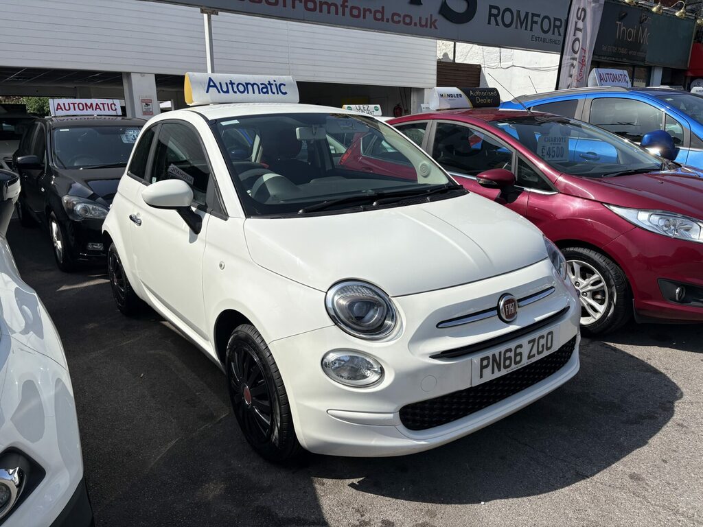 Fiat 500 1.2 Pop Dualogic White #3