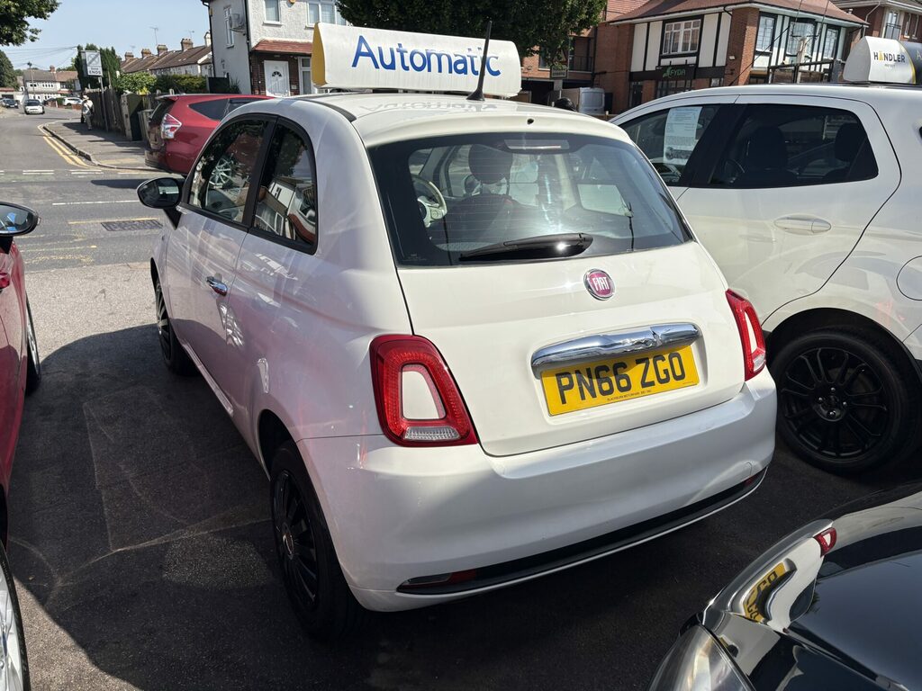 Fiat 500 1.2 Pop Dualogic White #5