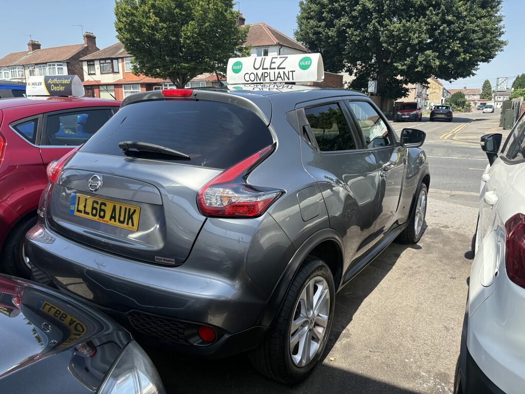 Nissan Juke 1.6 Tekna Xtron White #4