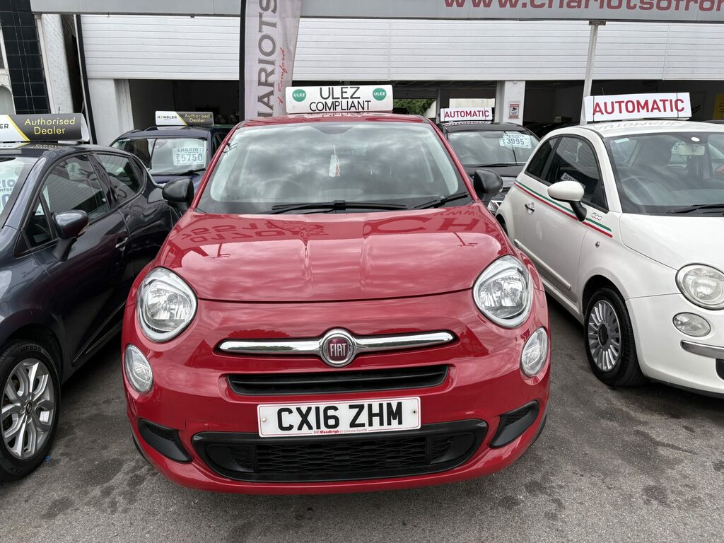 Fiat 500X 1.6 E-torq Pop Red #2