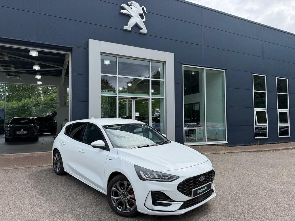 Ford Focus Focus 1.0T Ecoboost Mhev St-line Dct Euro 6 Ss White