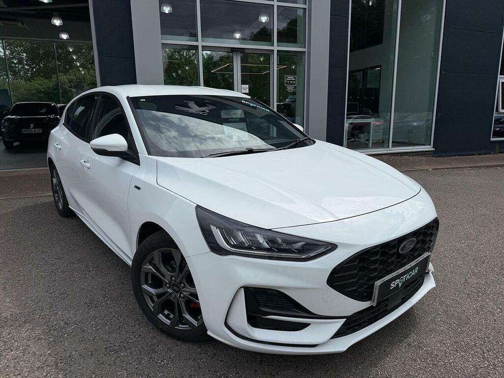 Ford Focus Focus 1.0T Ecoboost Mhev St-line Dct Euro 6 Ss GJ24LZA White #2