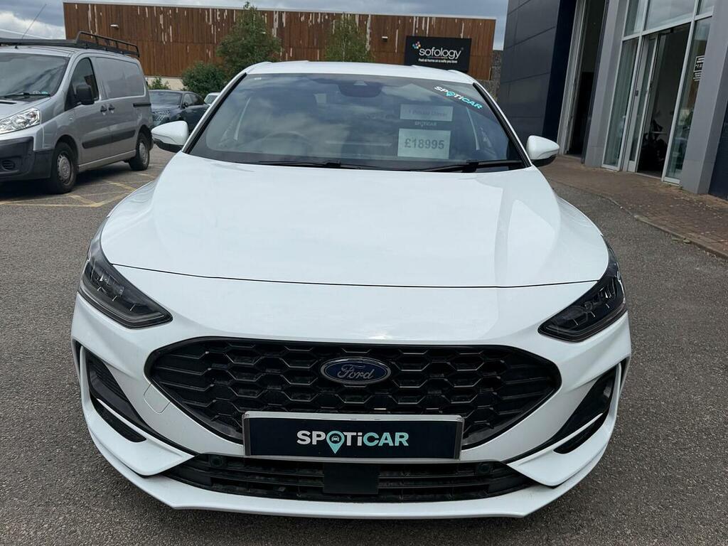 Ford Focus Focus 1.0T Ecoboost Mhev St-line Dct Euro 6 Ss GJ24LZA White #3