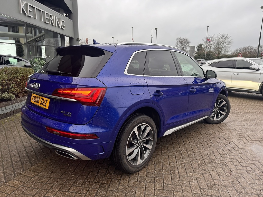 Audi Q5 Tdi S Line Blue #4