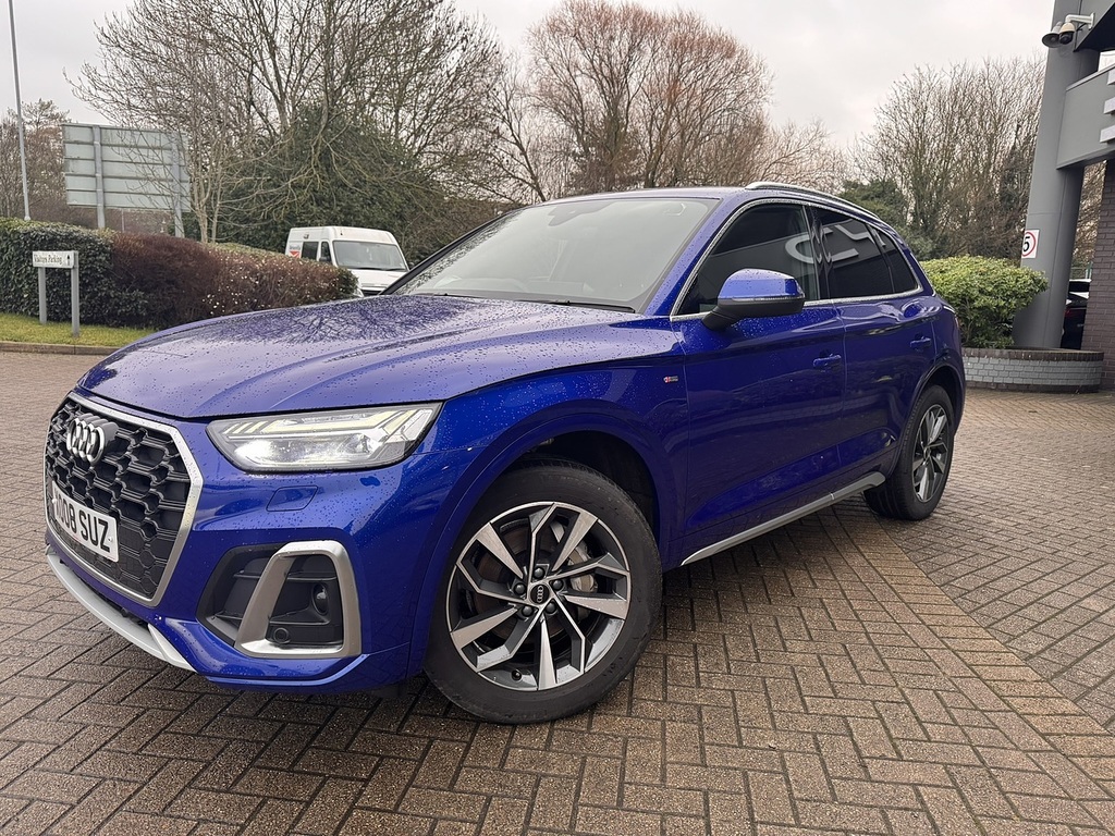 Audi Q5 Tdi S Line Blue #2