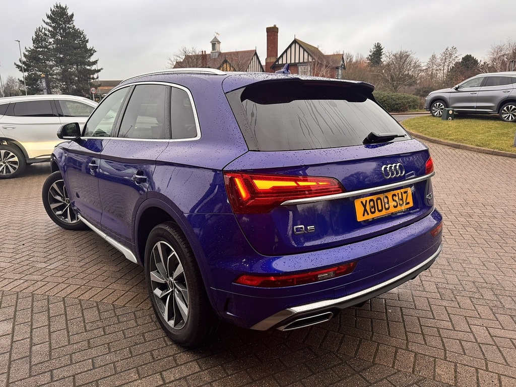 Audi Q5 Tdi S Line Blue #3