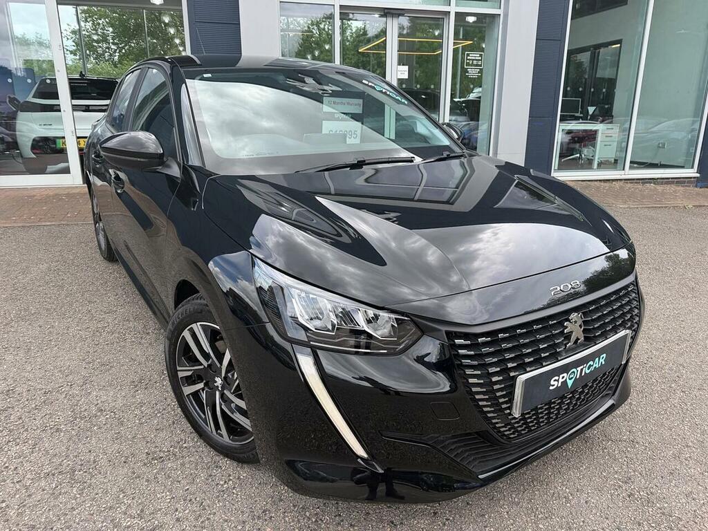 Peugeot 208 1.2 Puretech Active Premium Euro 6 Ss Black