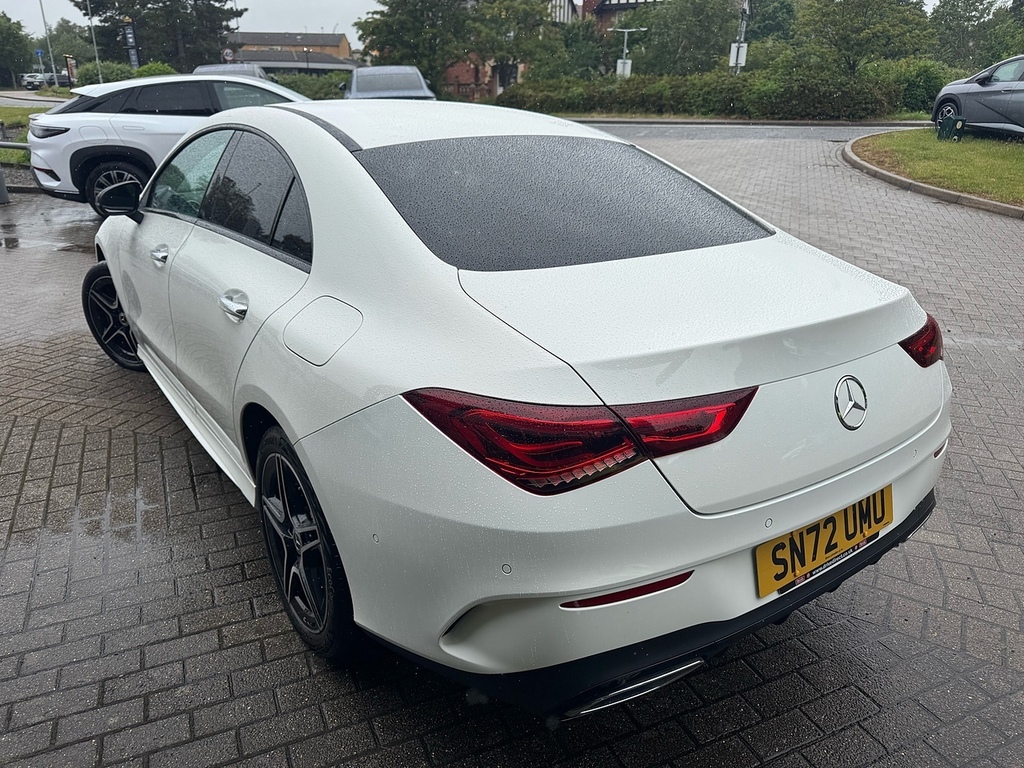 Mercedes-Benz CLA Class Cla250e Amg Line SN72UMU White #4