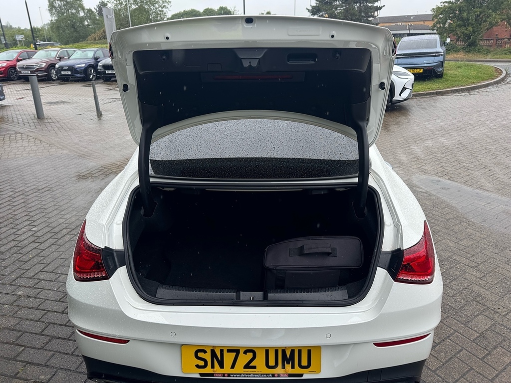 Mercedes-Benz CLA Class Cla250e Amg Line SN72UMU White #5