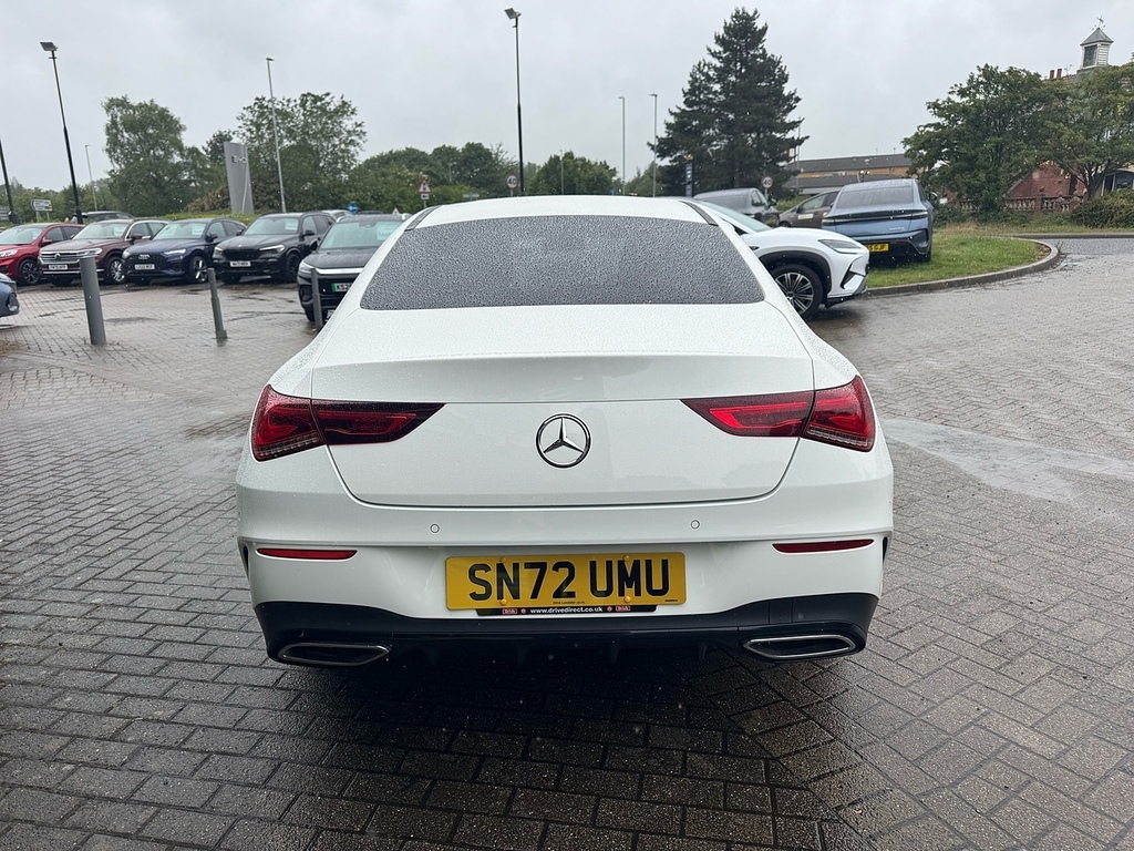 Mercedes-Benz CLA Class Cla250e Amg Line SN72UMU White #6