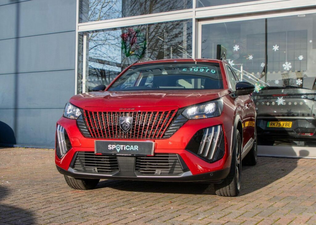 Peugeot e-2008 50Kwh Allure 7Kw Charger FY74SVU Red #3