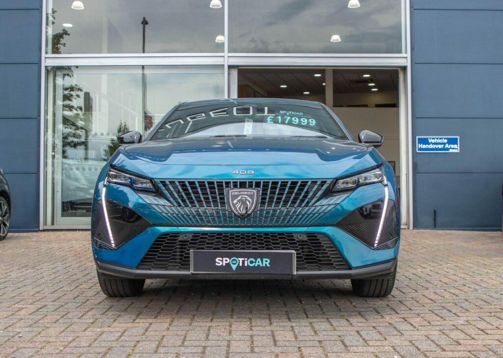 Peugeot 408 1.2 Puretech Gt Fastback Eat Euro 6 S S EA74RMO Blue #2