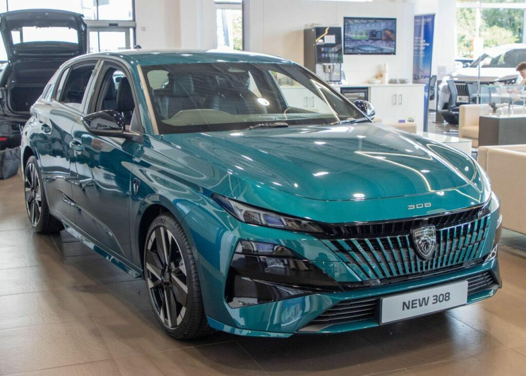 Peugeot 308 Hatchback Blue