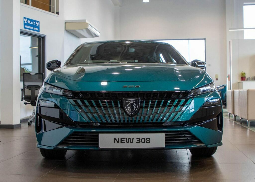 Peugeot 308 Hatchback Blue #5