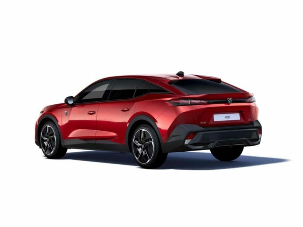 Peugeot 408 Hatchback Red #3