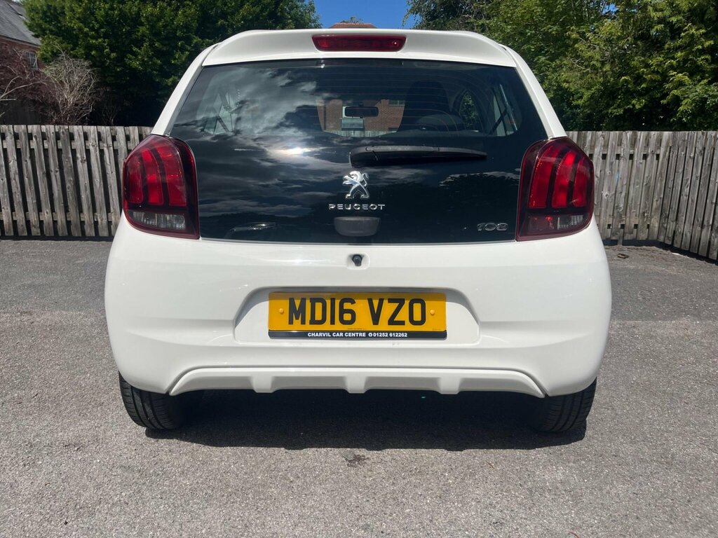 Peugeot 108 1.0 Active Euro 6 MD16VZO White #5