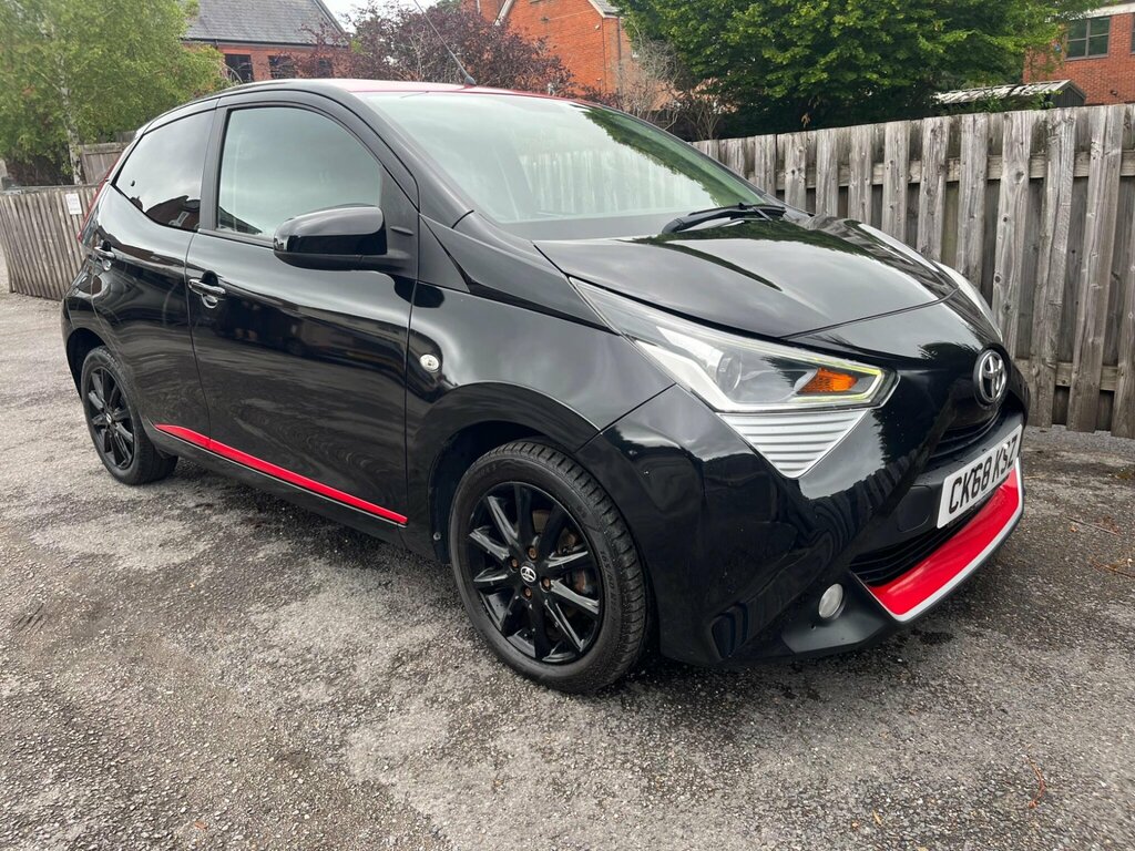 Toyota Aygo 1.0 Vvt-i X-press Euro 6 CK68KSZ Black #6