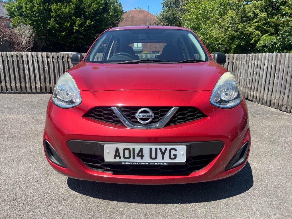 Nissan Micra 1.2 Visia Euro 5 AO14UYG Red #4