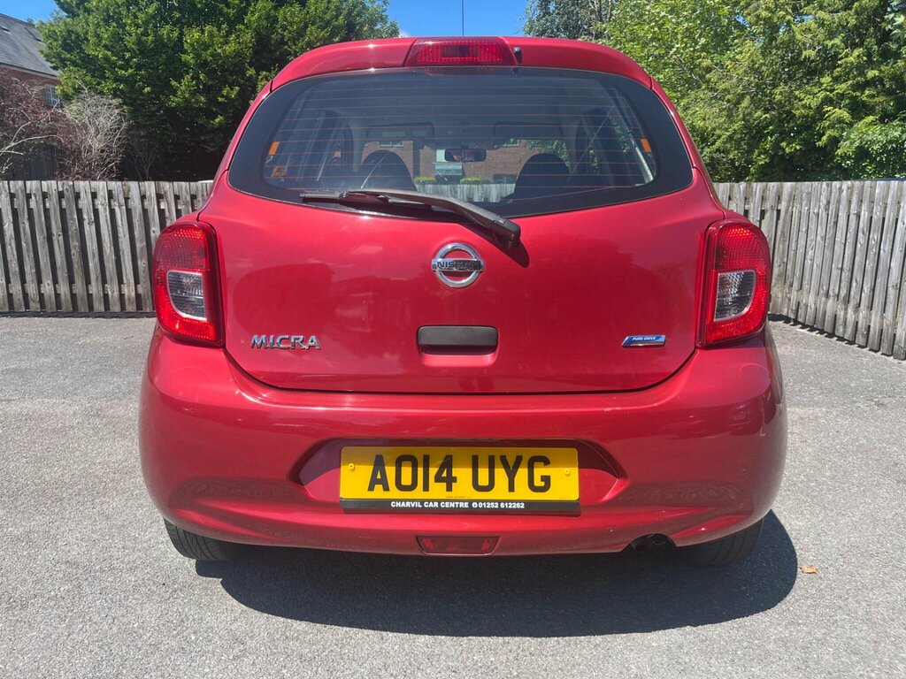 Nissan Micra 1.2 Visia Euro 5 AO14UYG Red #5