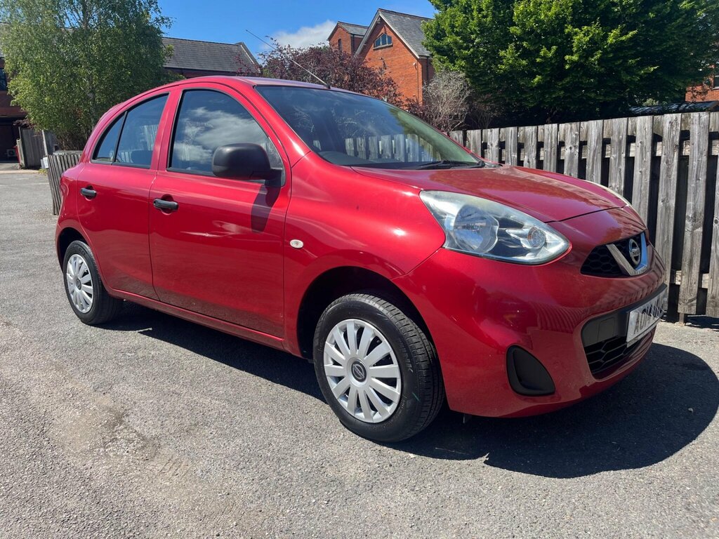 Nissan Micra 1.2 Visia Euro 5 AO14UYG Red #6