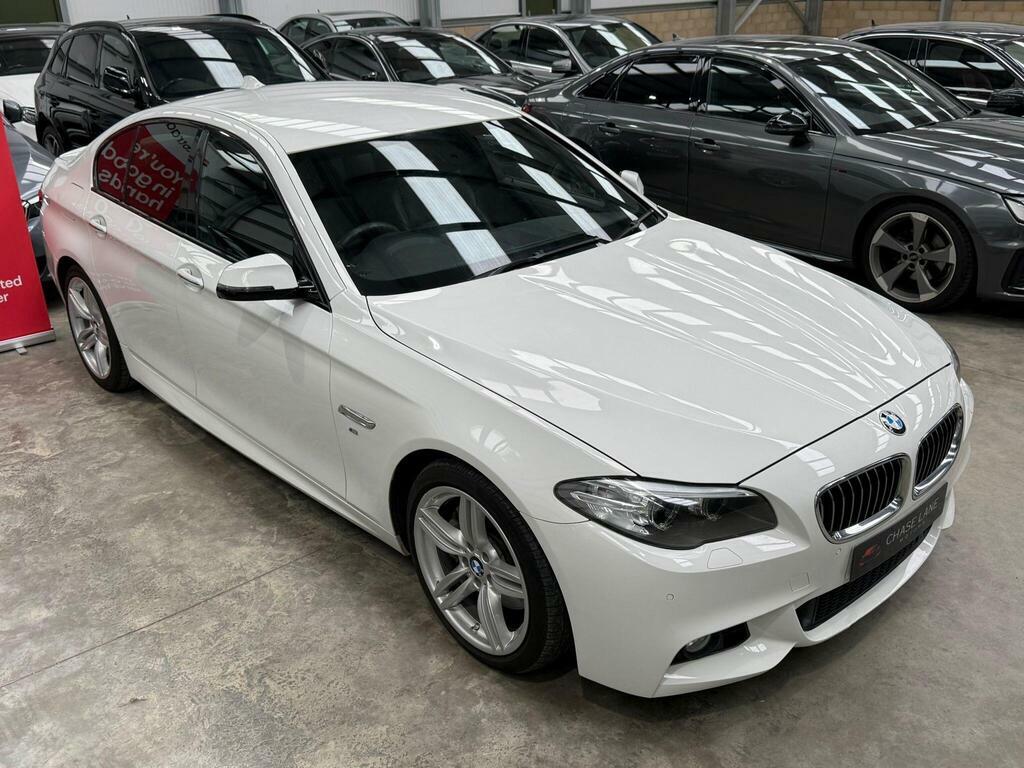 BMW 5 Series 3.0 530D M Sport Euro 6 Ss GJ16JXR White #5
