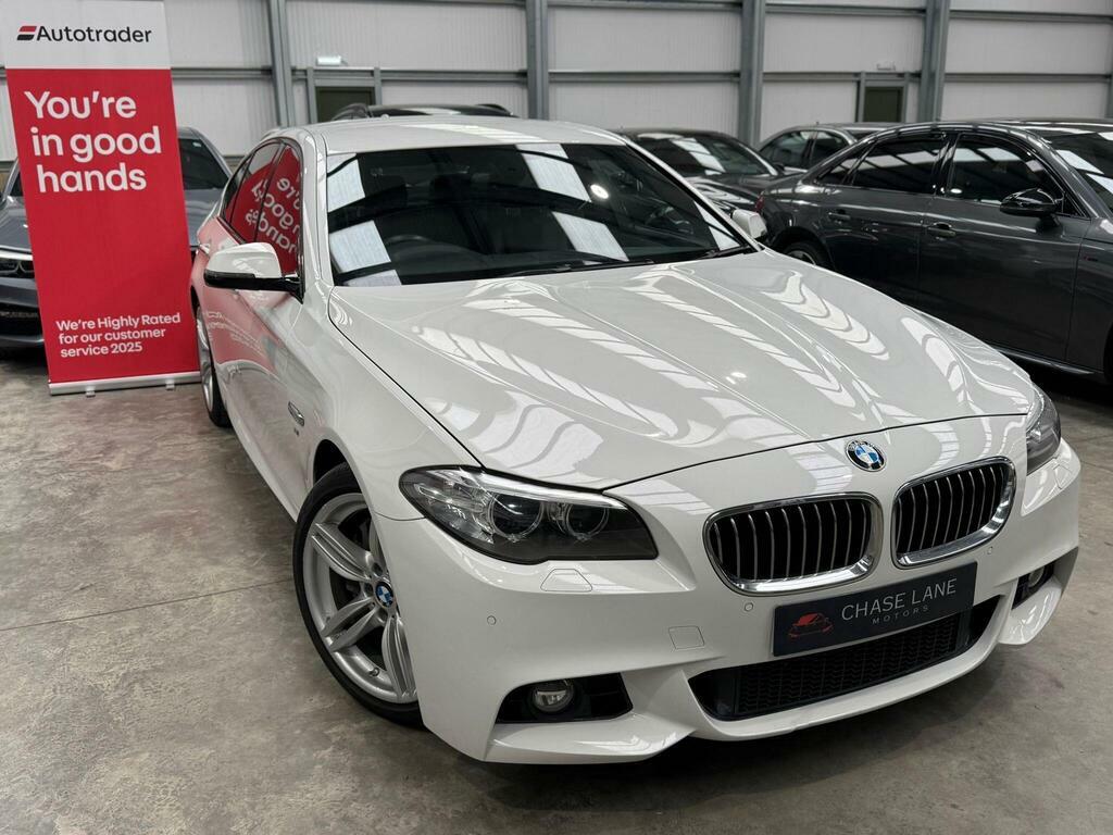 BMW 5 Series 3.0 530D M Sport Euro 6 Ss White