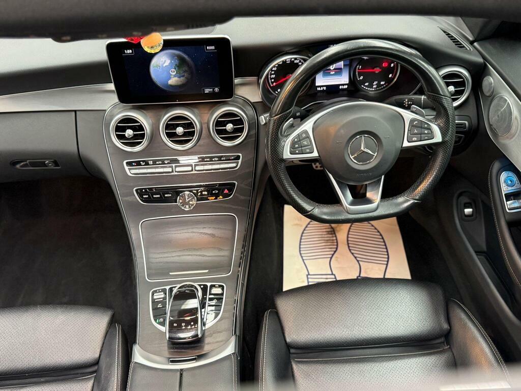 Mercedes-Benz C Class C220d Amg Line Premium Black #22