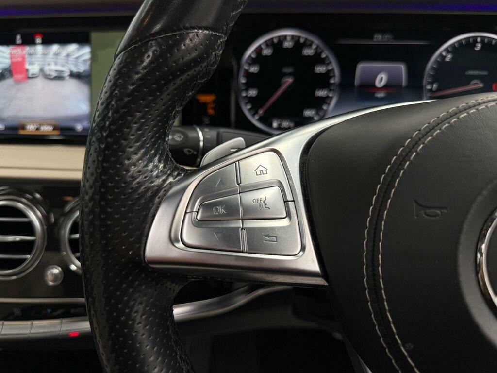 Mercedes-Benz S Class Coupe White #36