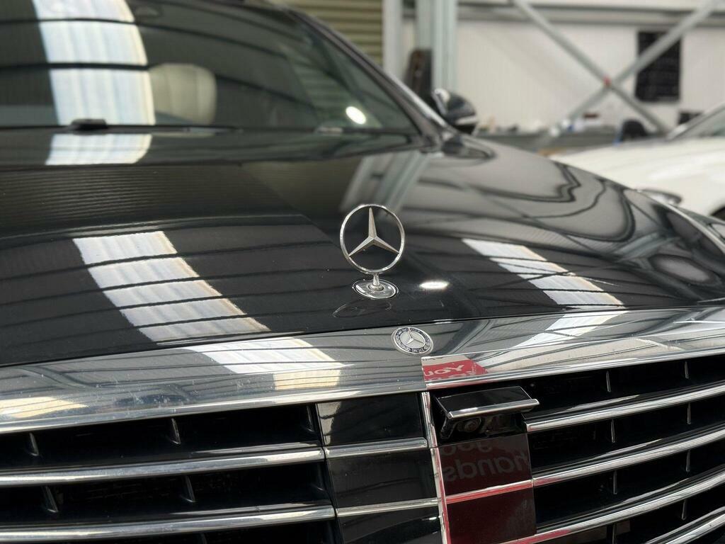 Mercedes-Benz S Class Coupe White #21