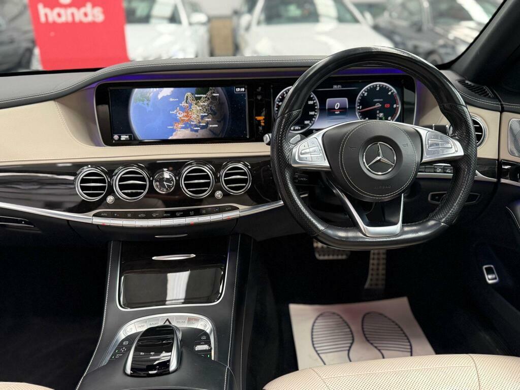 Mercedes-Benz S Class Coupe White #19