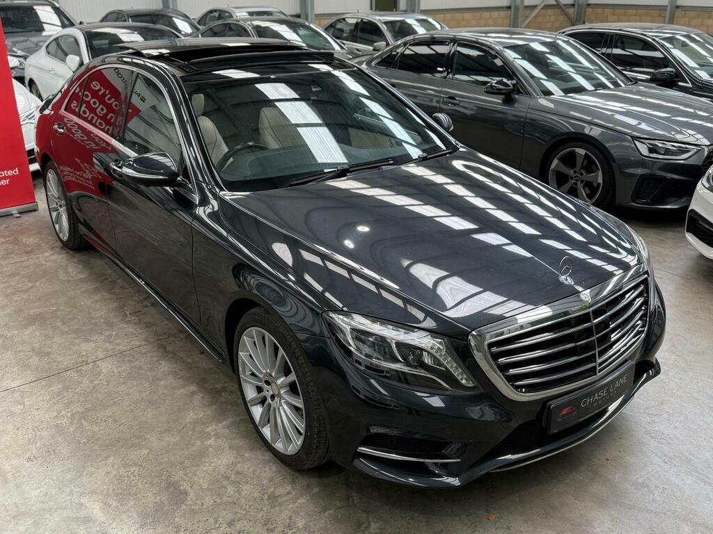 Mercedes-Benz S Class Coupe White #7
