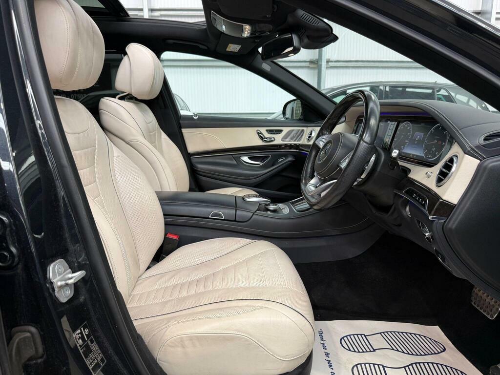 Mercedes-Benz S Class Coupe White #25
