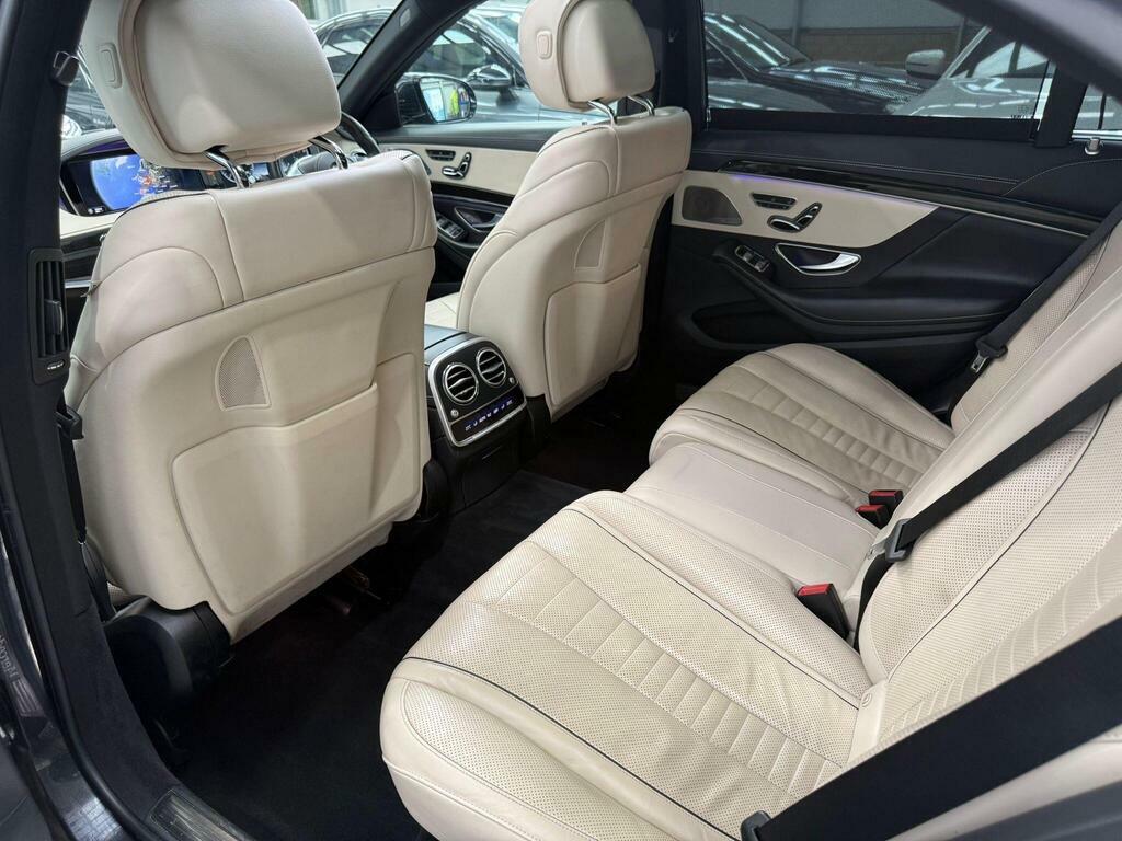 Mercedes-Benz S Class Coupe White #27
