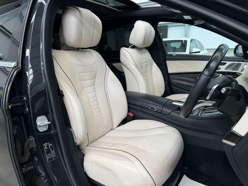 Mercedes-Benz S Class Coupe White #24