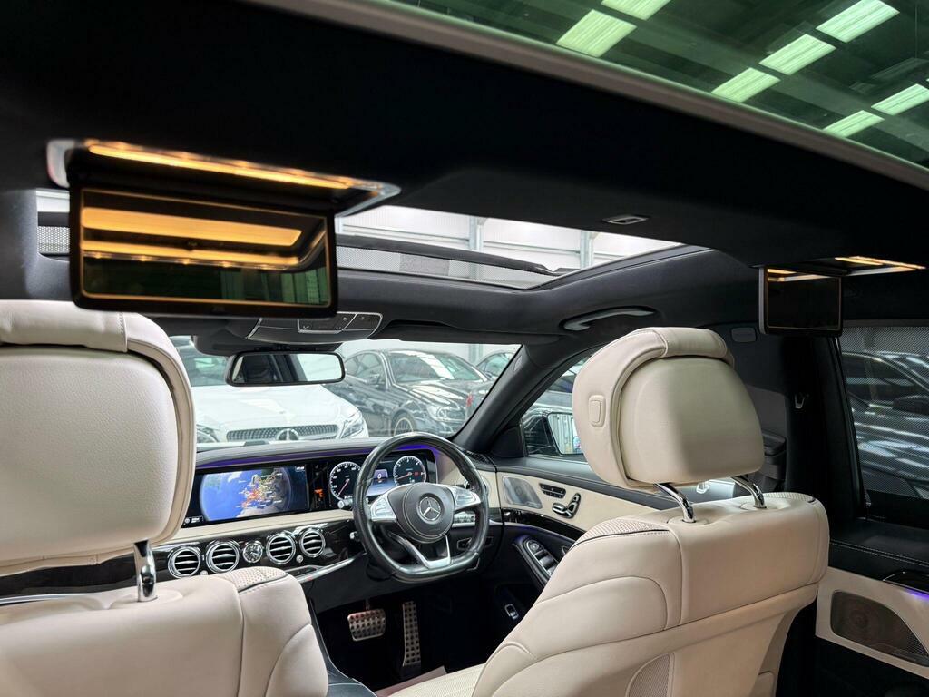 Mercedes-Benz S Class Coupe White #81