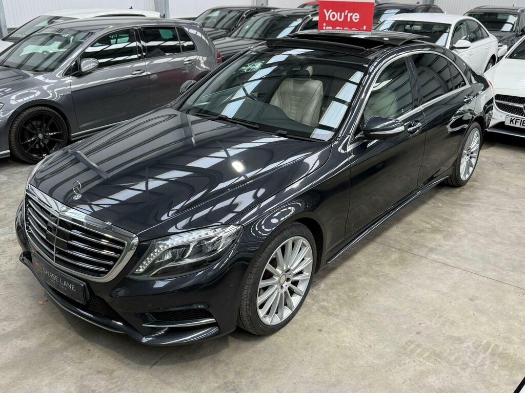 Mercedes-Benz S Class Coupe White #11