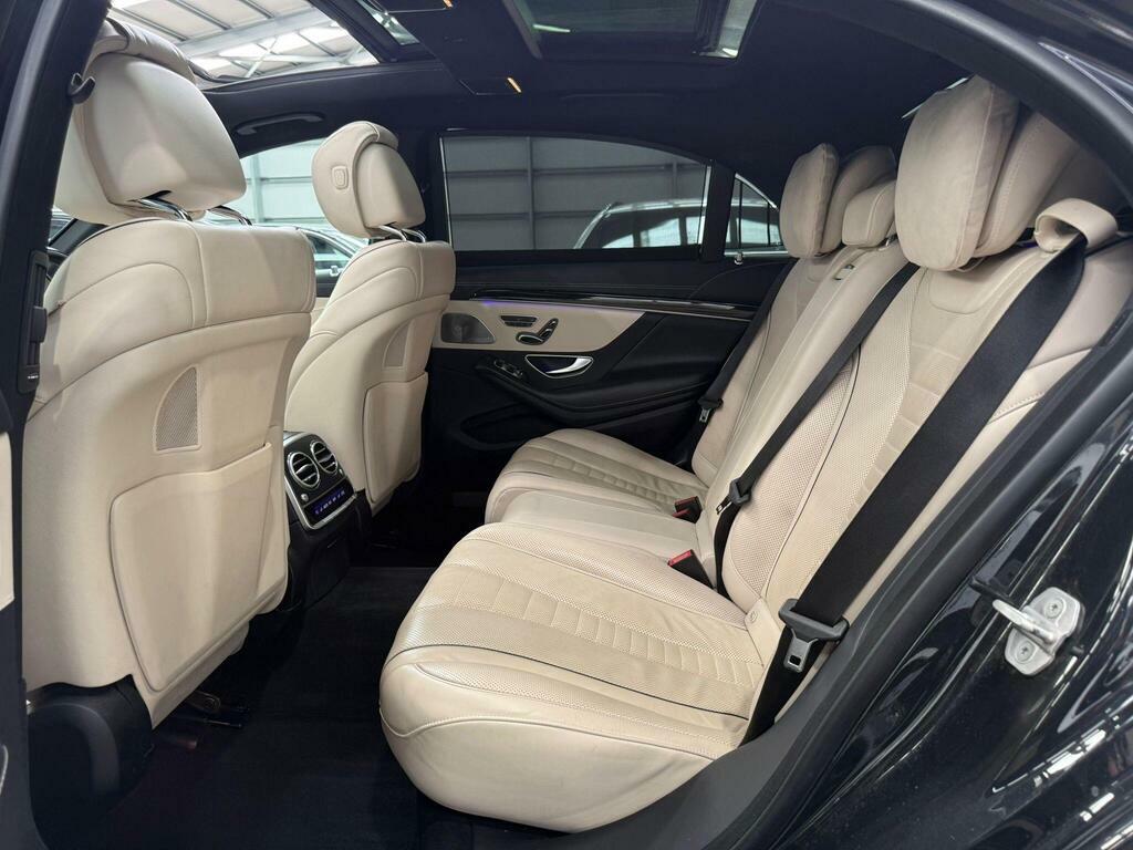 Mercedes-Benz S Class Coupe White #30