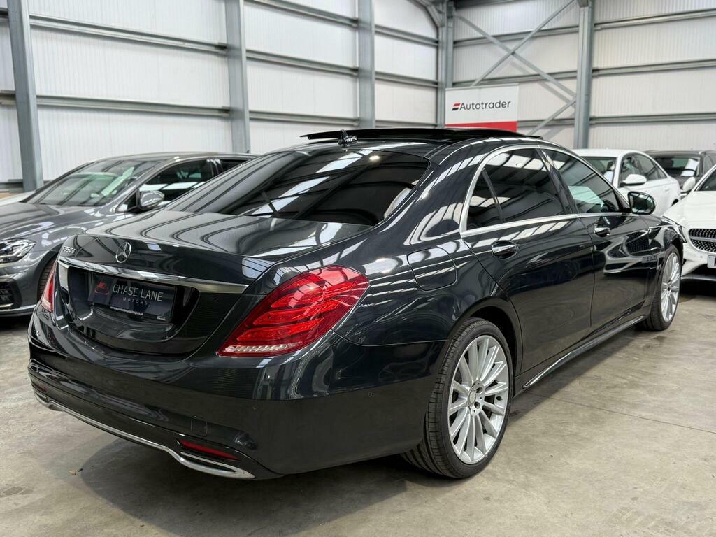 Mercedes-Benz S Class Coupe White #16