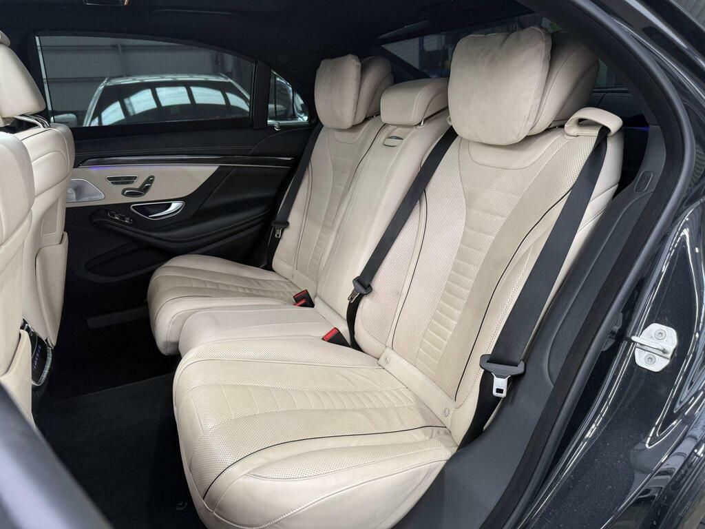Mercedes-Benz S Class Coupe White #26