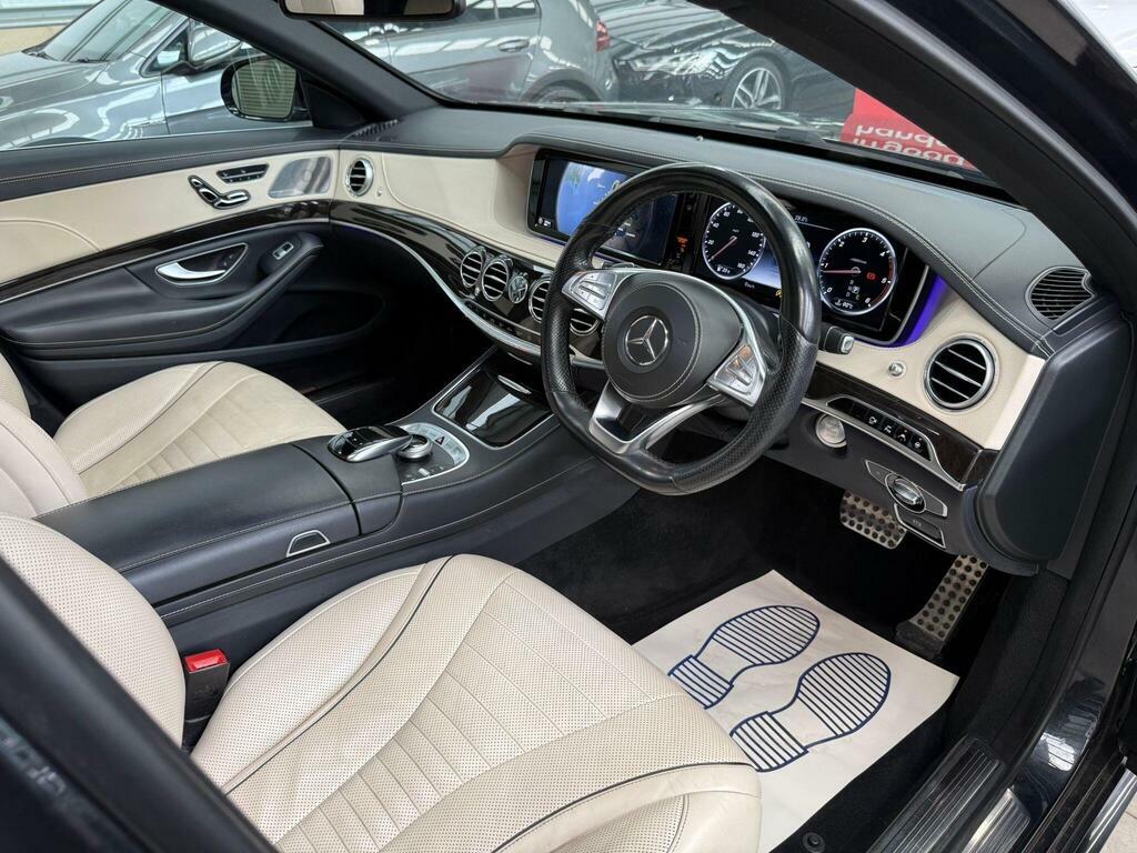 Mercedes-Benz S Class Coupe White #22