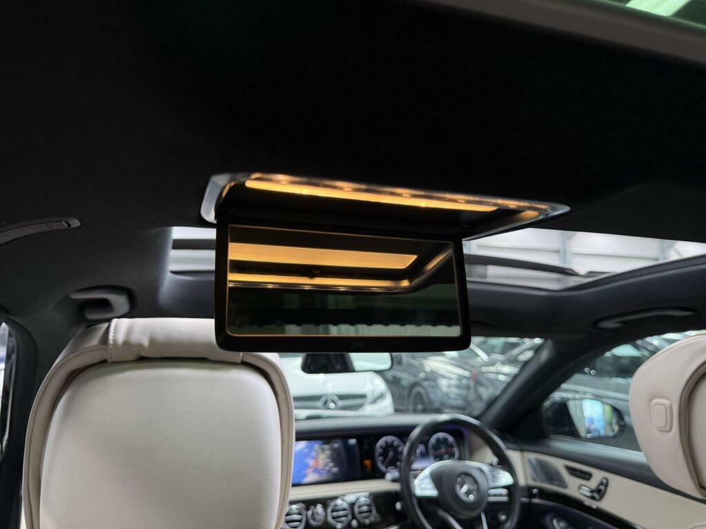 Mercedes-Benz S Class Coupe White #75