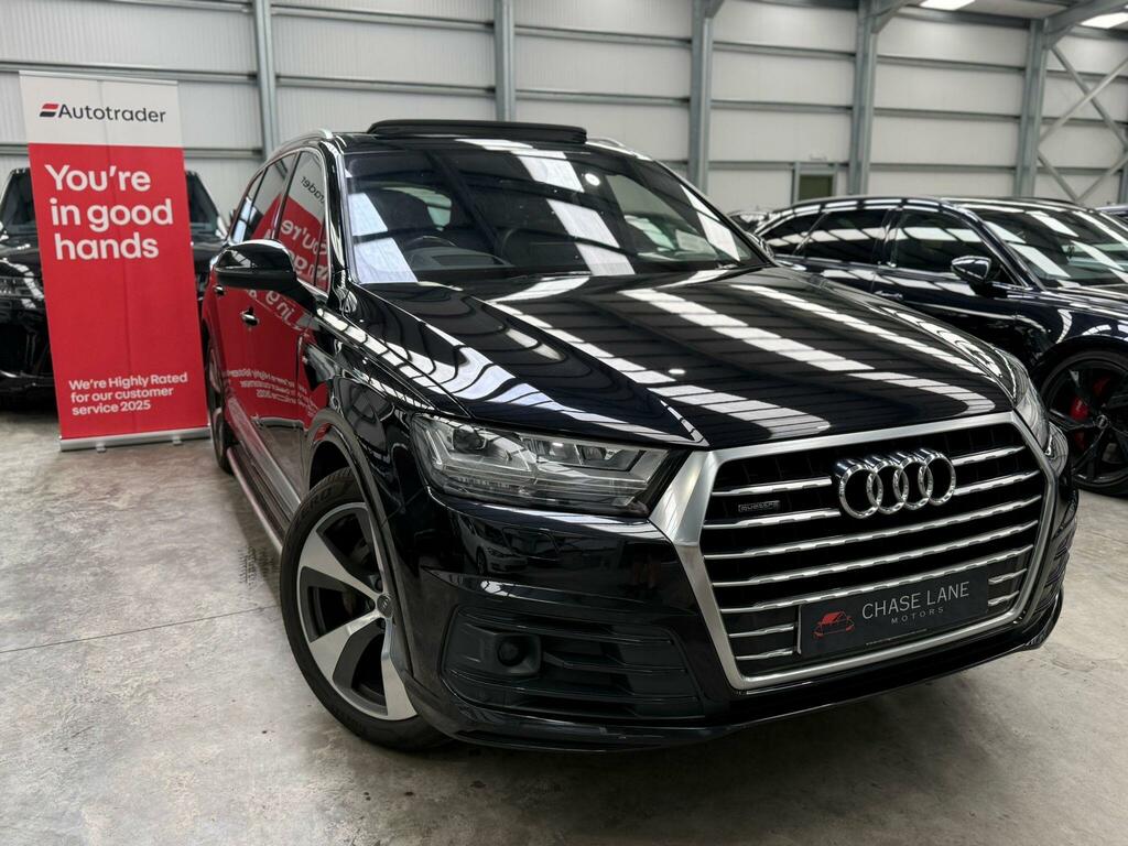 Audi Q7 3.0 Tdi V6 S Line Tiptronic Quattro Euro 6 Ss 5 Black
