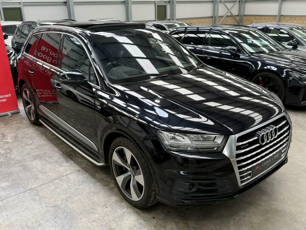Audi Q7 3.0 Tdi V6 S Line Tiptronic Quattro Euro 6 Ss 5 Black #6